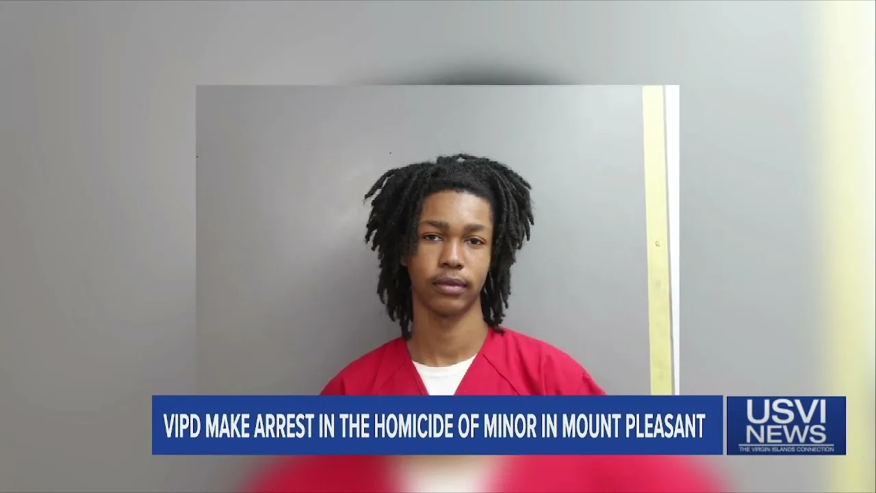 Virgin Islands Police Make Arrest in Homicide of Minor in Mount Pleasant