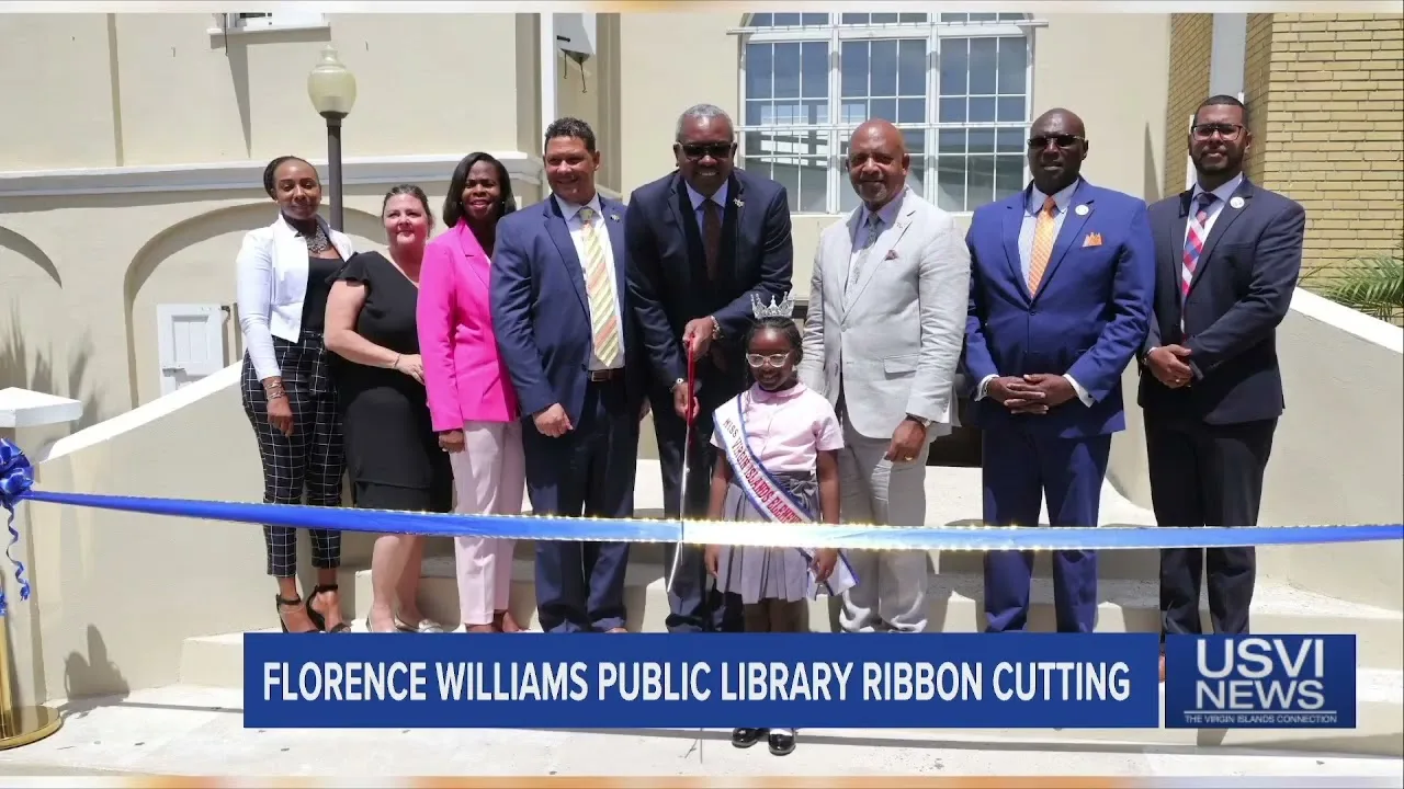Ribbon Cutting for Florence Williams Public Library