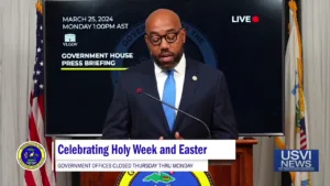 USVI Government on Holy Week, Easter