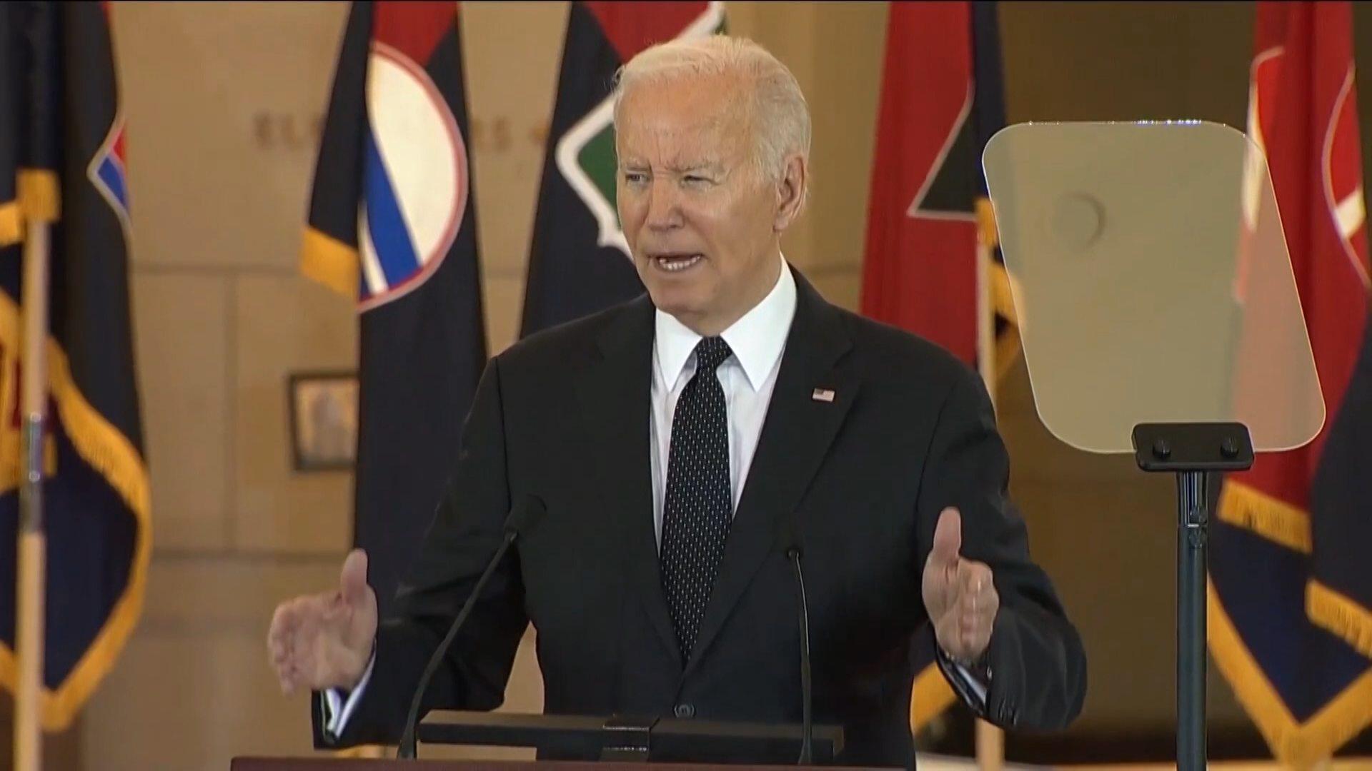 Biden Condemns Violence, Antisemitism During Annual Holocaust Remembrance Ceremony