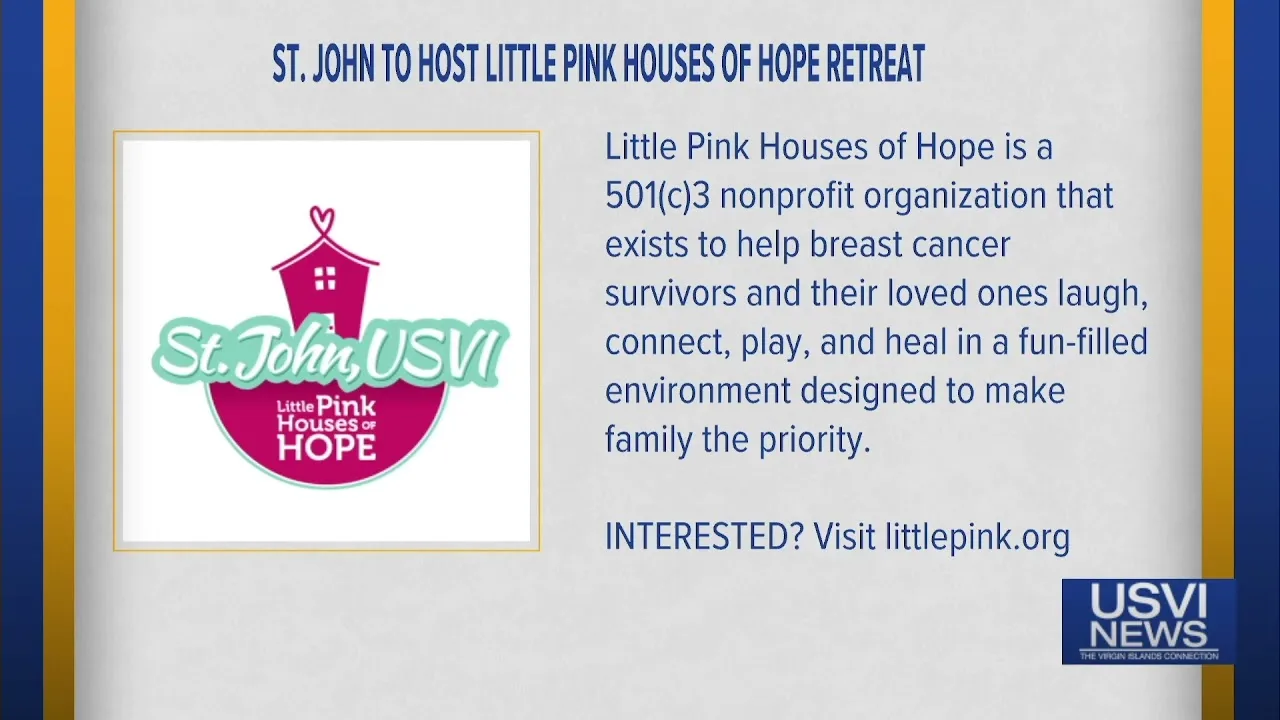 St. John to Host Little Pink Houses of Hope Retreat