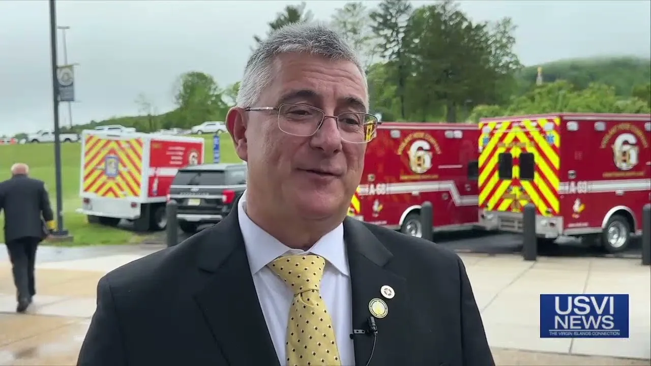 USVI Firefighter Honored by National Fallen Firefighter Foundation