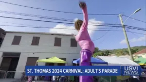 Adult Parade from St. Thomas 2024 Carnival