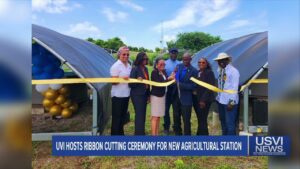 UVI Hosts Ribbon Cutting Ceremony for New Agricultural Station